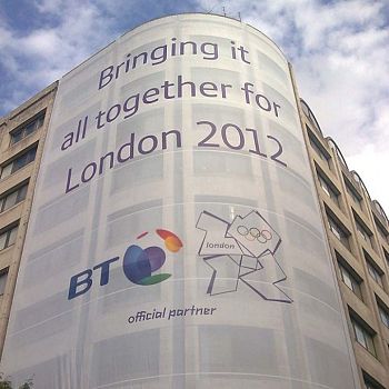 Giant Outdoor Scaffold Banner - London 2012