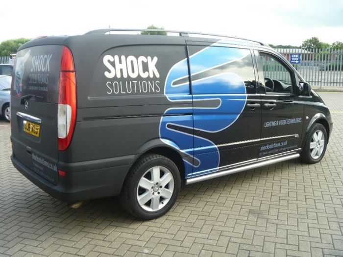 Van vinyl graphics Henderson Signs