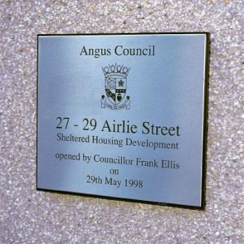 Engraved Stainless Steel Plaque
