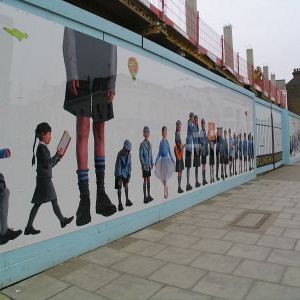 Hurlingham School Construction Hoarding