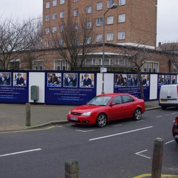 Wandsworth Council Hoarding