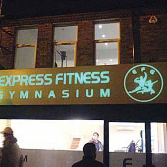 Shop fascia - Express Fitness