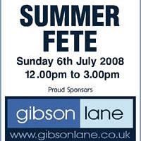 Summer Fete sponsorship board