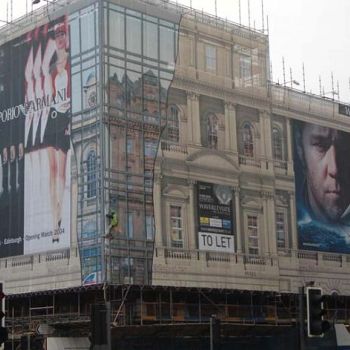 Giant Outdoor Scaffold Banner