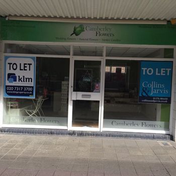 Window Board - Shop To Let