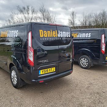 Daniel James Construction Services Vehicle Livery