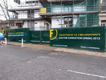 Foxtons Construction Hoarding